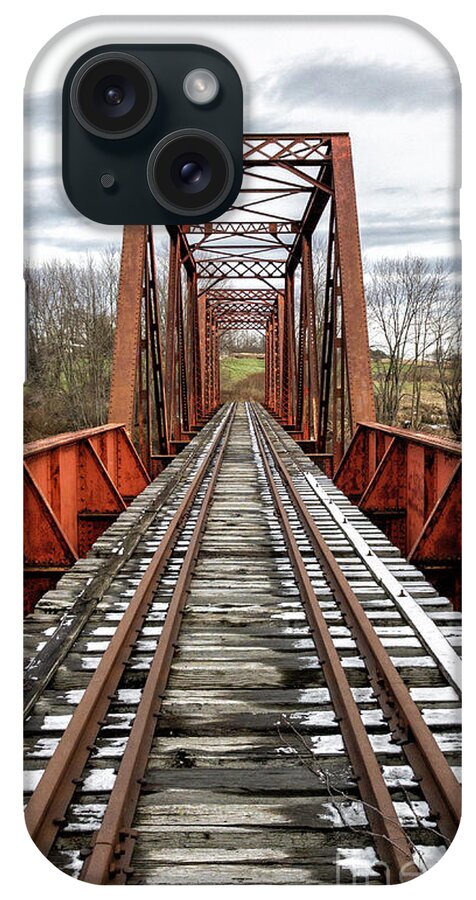 Wall Decor iPhone Case featuring the photograph Lowville Trestle by Phil Spitze