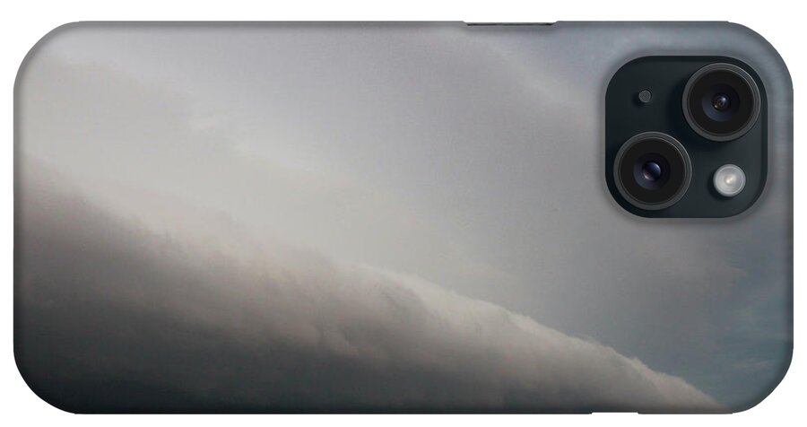 Nebraskasc iPhone Case featuring the photograph LP Stacked Plates Thunderstorm 028 by Dale Kaminski