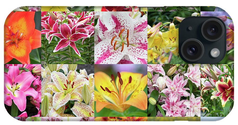 Lily iPhone Case featuring the photograph Luscious Lilies by Tim Gainey