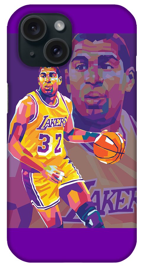 Los Angeles Lakers Magic Johnson Sports Illustrated Cover Acrylic Print  by Sports Illustrated - Sports Illustrated Covers