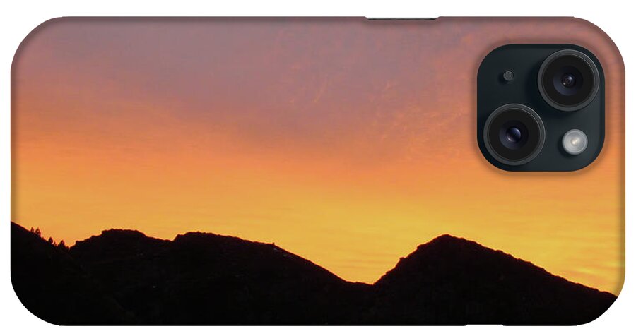 Landscape iPhone Case featuring the photograph Magma ocean by Karine GADRE