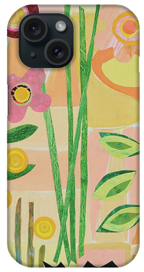 Mixed Media iPhone Case featuring the mixed media Making Scents 1 by Julia Malakoff