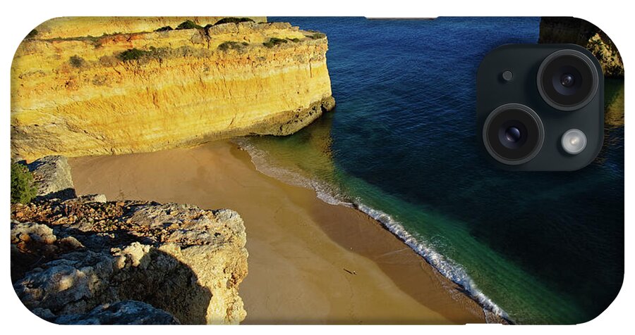 Algarve Beach iPhone Case featuring the photograph Malhada do Baraco Beach Overview by Angelo DeVal