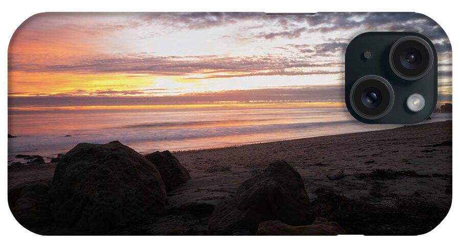 Beach iPhone Case featuring the photograph Malibu Dusk by Matthew DeGrushe