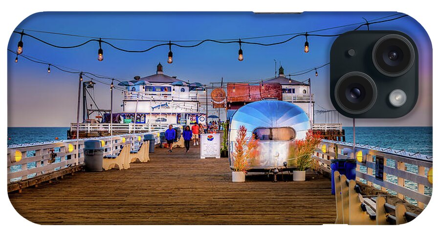 California iPhone 15 Case featuring the photograph Malibu Farm at Malibu Pier by Dee Potter