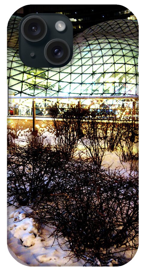 Mall iPhone Case featuring the photograph Mall In Warsaw, Poland At Winter by John Siest
