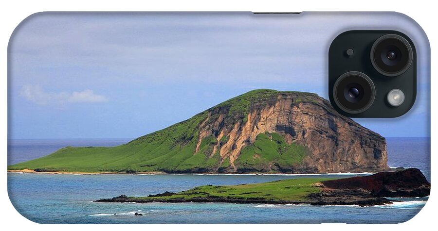 Rabbit Island iPhone Case featuring the photograph Manana Island, or Rabbit Island in Hawaii by On da Raks