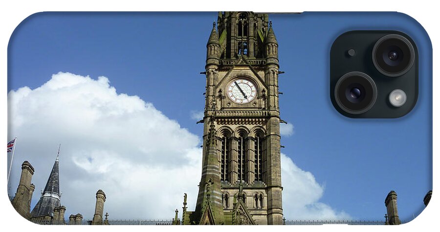 Manchester iPhone Case featuring the photograph Manchester town hall by Pics By Tony