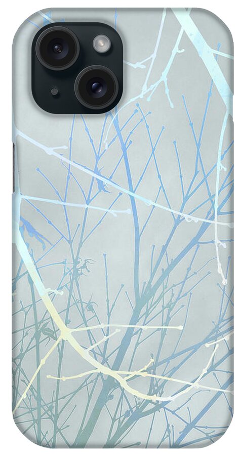 Maple iPhone Case featuring the digital art Maple Blues by Gina Harrison