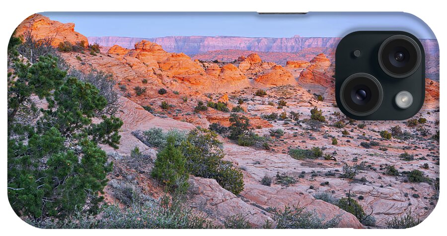 Antelope Canyon iPhone Case featuring the photograph March 2023 Teepee Sunrise by Alain Zarinelli