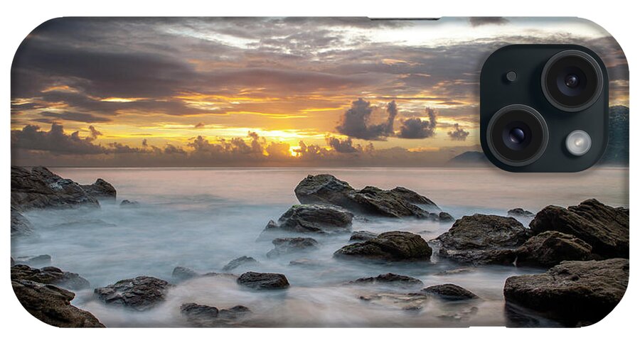 Maresias Beach iPhone Case featuring the photograph Maresias Sunrise by Keith Kapple