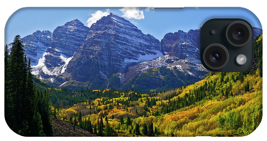 Landscapes iPhone Case featuring the photograph Maroon Bells by Jeremy Rhoades