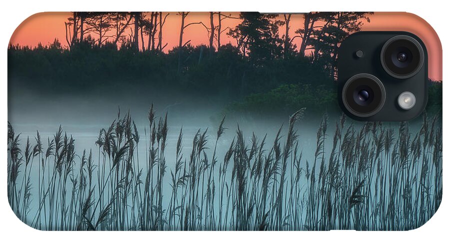 Chiconteague iPhone Case featuring the photograph Marsh at sunrise by Izet Kapetanovic