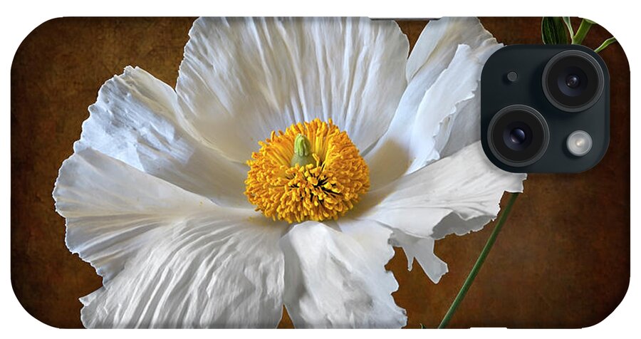 Matilija Poppy iPhone Case featuring the photograph Matilija Poppy 2 by Endre Balogh