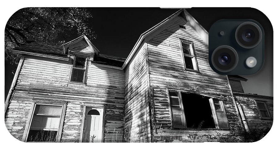 Haunted House iPhone Case featuring the photograph May 2022 Haunted House 1 by Alain Zarinelli
