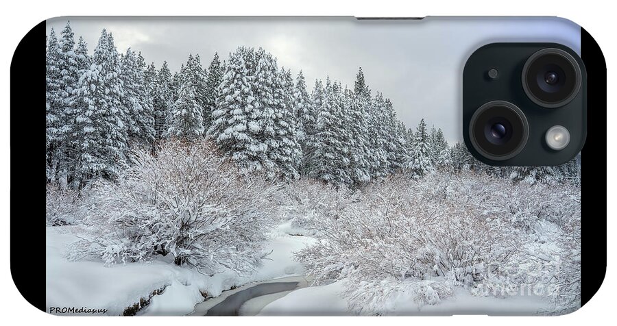 California U.s.a. iPhone Case featuring the photograph Meadow Creek After The Storm by PROMedias US