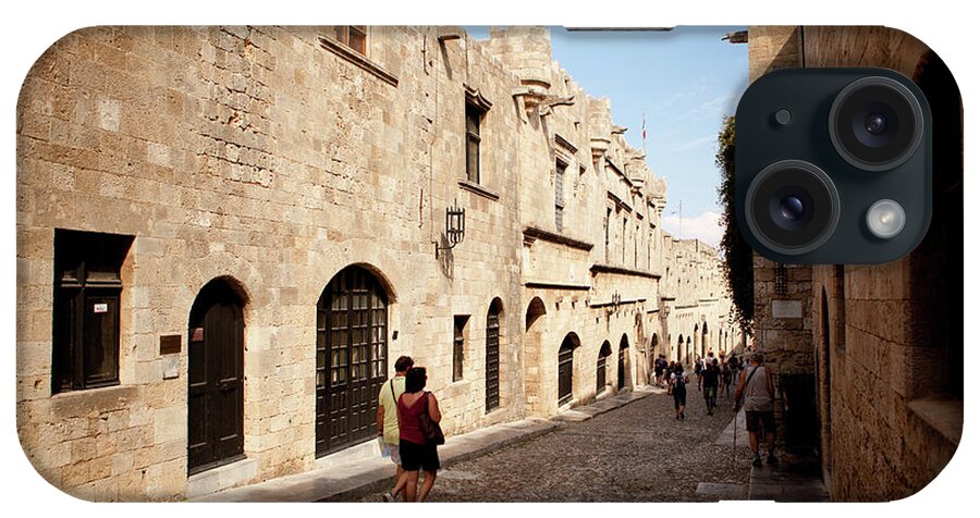 Rhodes iPhone Case featuring the photograph Medieval City of Rhodes by Rich S