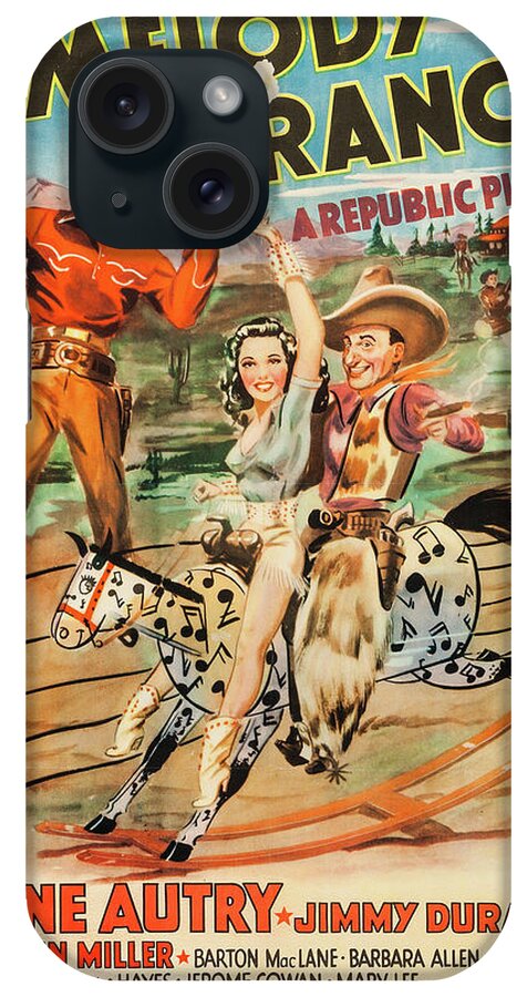 Melody Ranch iPhone Case featuring the photograph Melody Ranch, 1940 by Vintage Hollywood Archive