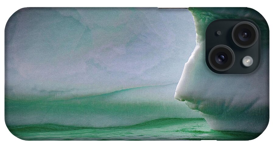 Iceberg iPhone Case featuring the photograph Melting Ice by Makiko Ishihara