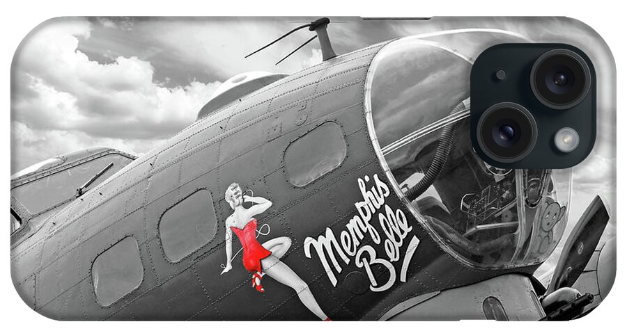Aviation iPhone Case featuring the photograph Memphis Belle by Gill Billington