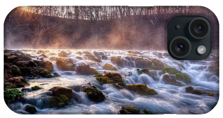 Sunrise iPhone Case featuring the photograph Meramac Spring II by Robert Charity