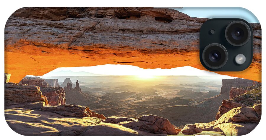 Mesa Arch iPhone Case featuring the photograph Mesa Arch by Bryan Xavier