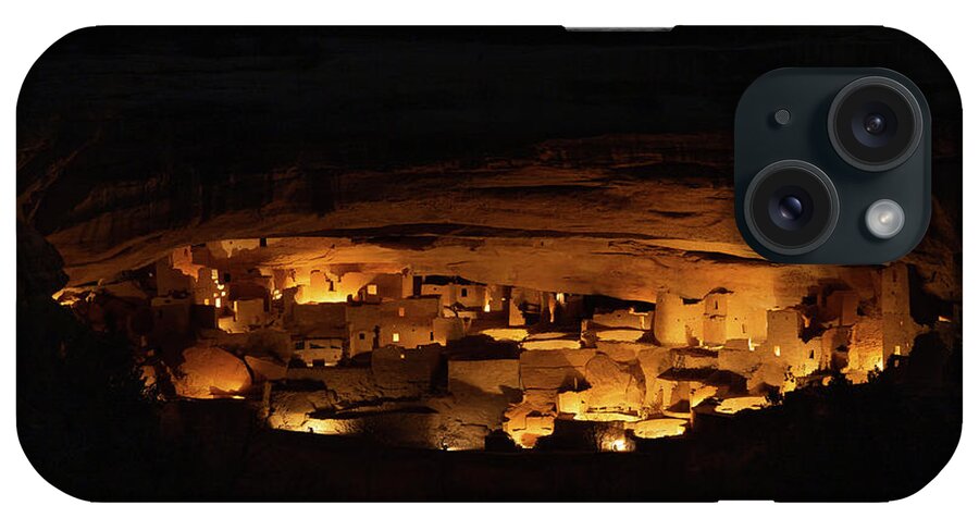 Luminaries iPhone Case featuring the photograph Mesa Verde Luminaries by Jen Manganello