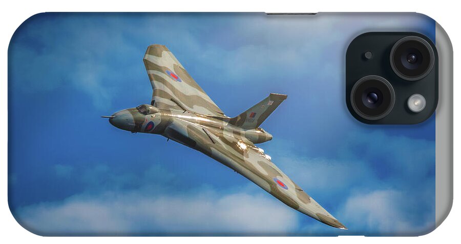 Avro Vulcan iPhone Case featuring the photograph Mighty Vulcan by Martyn Boyd