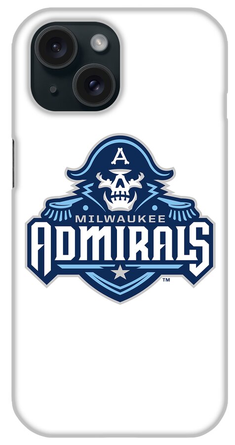 Milwaukee Admirals iPhone Case featuring the drawing Milwaukee Admirals Club by Joseph McBride