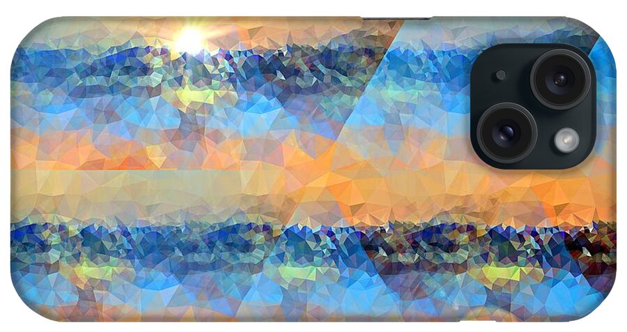 Digital iPhone Case featuring the digital art Mirage River by David Manlove