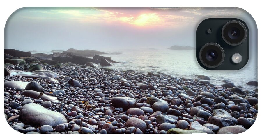 Acadia iPhone Case featuring the photograph Misty Morning 1753 by Greg Hartford