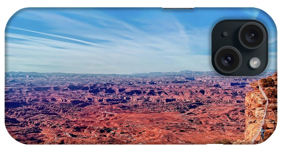 Moab Utah iPhone Case featuring the photograph Moab by Cathy Anderson