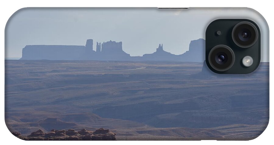 Monument Valley iPhone Case featuring the photograph Monument Valley on the Horizon by Ben Foster