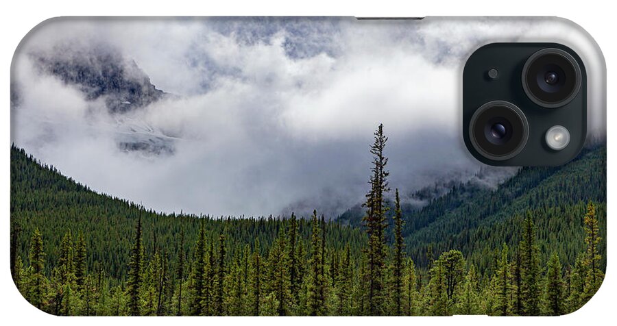 _canada iPhone Case featuring the photograph More Mountains and Waterfalls. by Tommy Farnsworth
