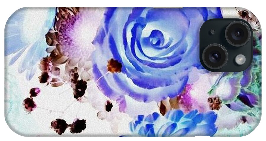 Blues iPhone Case featuring the painting Morning Blue by J Richey
