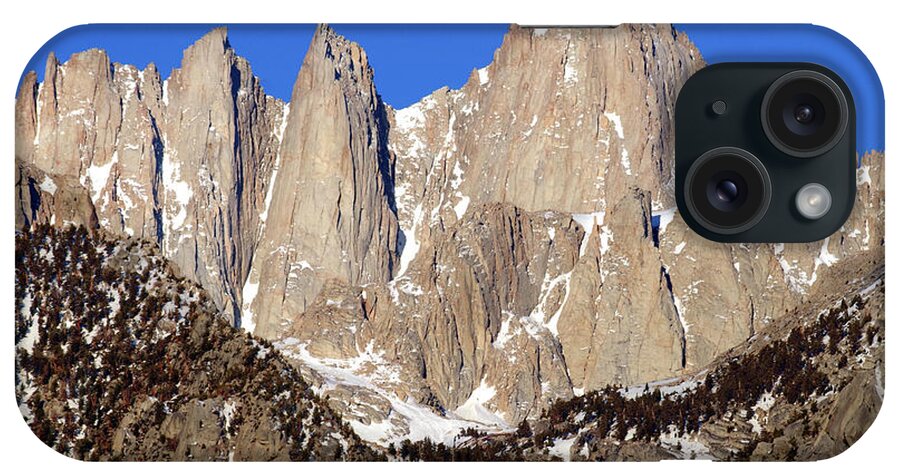Mountain iPhone Case featuring the photograph Morning Grandeur, Mount Whitney by Douglas Taylor