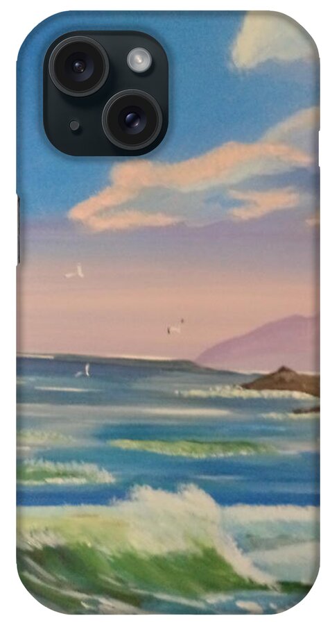  iPhone Case featuring the painting Morning Paradise # 279 by Donald Northup