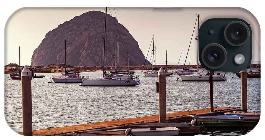 Landscape iPhone Case featuring the photograph Morro Rock by Ryan Huebel