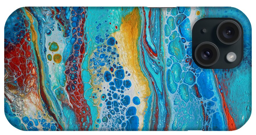 Acrylic iPhone Case featuring the painting Motion by Lorraine Baum