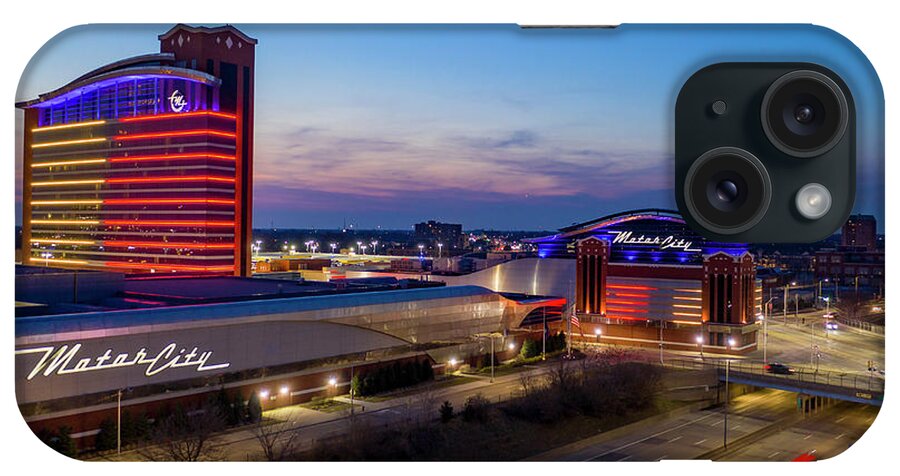 Casino iPhone Case featuring the photograph Motor City Casino by Jim West