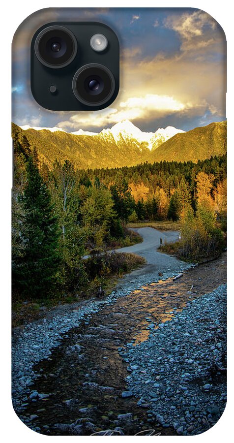 Landscape iPhone Case featuring the photograph Mount Fisher Glow by Thomas Nay