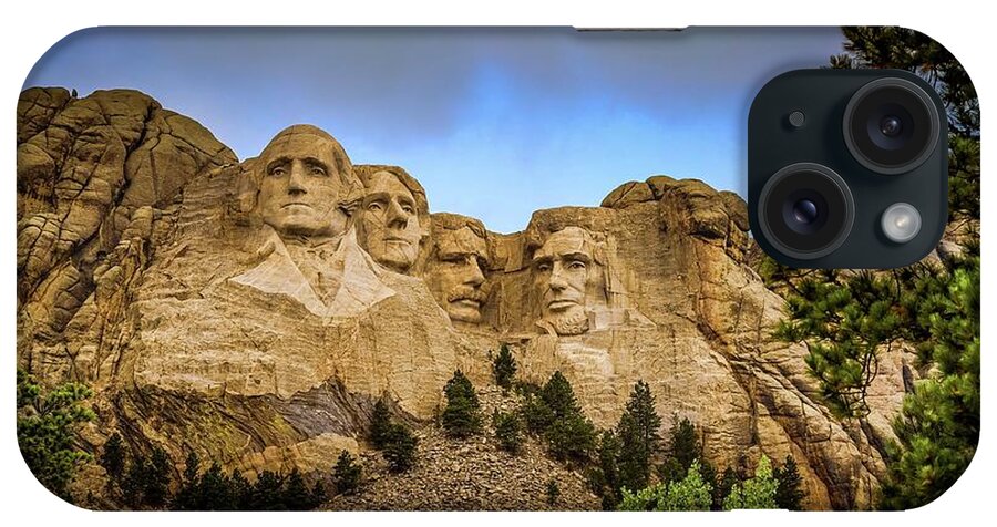 Mount iPhone Case featuring the photograph Mount Rushmore by Brian Venghous