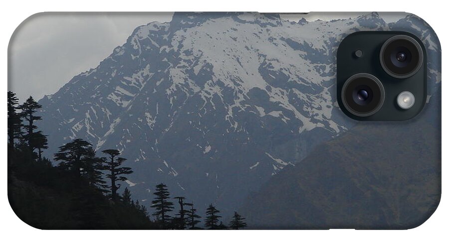 Mountains iPhone Case featuring the photograph Mountain profiles by Ken Kvamme