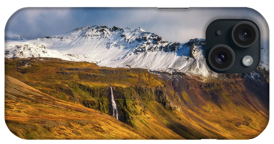 Iceland iPhone Case featuring the photograph Mountain Waters by Darren White