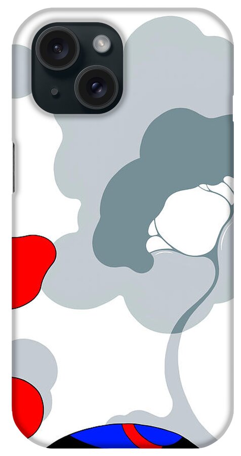 Tree iPhone Case featuring the digital art Mourning Wood by Craig Tilley