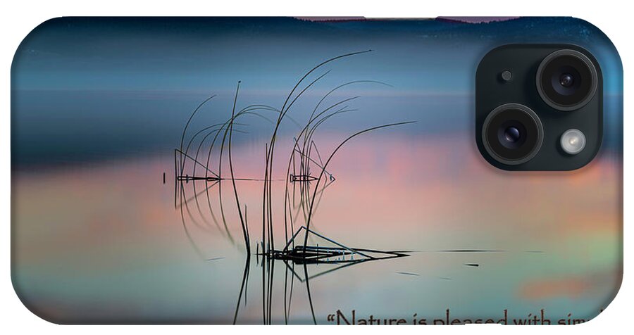 Tule iPhone Case featuring the photograph Mr. Newton's Wisdom by Mike Lee