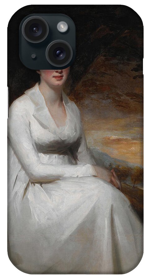 Scottish Painters iPhone Case featuring the painting Mrs. Macdowall, circa 1800 by Henry Raeburn