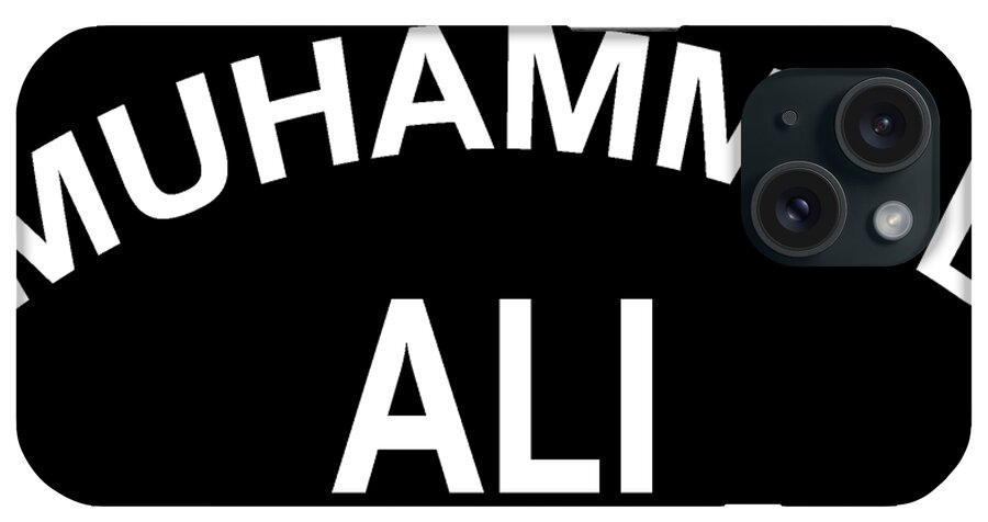 Muhammad Ali iPhone Case featuring the digital art Muhammad Ali-2 by Omran Husain