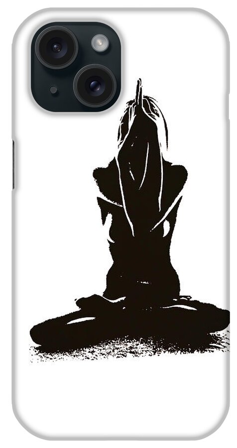 Yoga iPhone Case featuring the photograph Namaste by Susan Duda