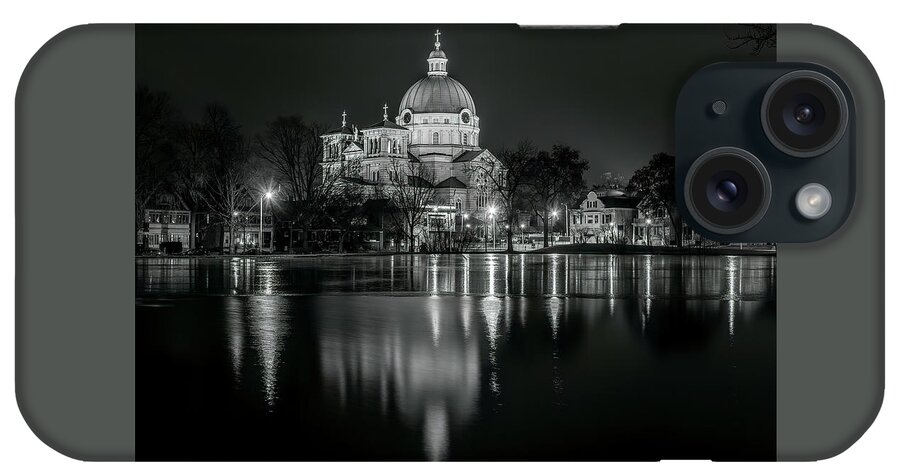 St. Josephat Basilica iPhone Case featuring the photograph Night Light by Kristine Hinrichs
